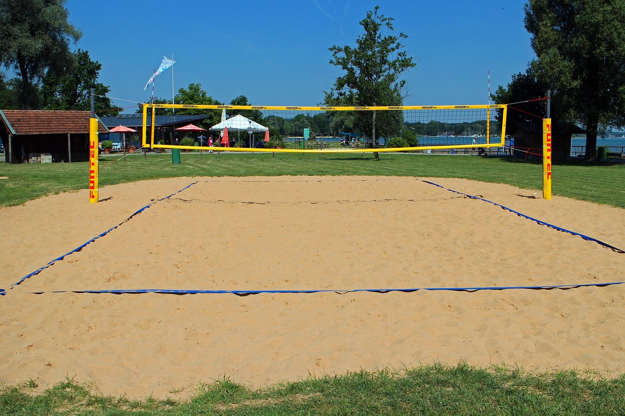 Image d'illustration pour : Terrain beach volley multi usage en sable Image d'illustration pour : Terrain beach volley multi usage en sable