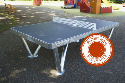 Image d'illustration pour : Installation table de ping pong square Pineau