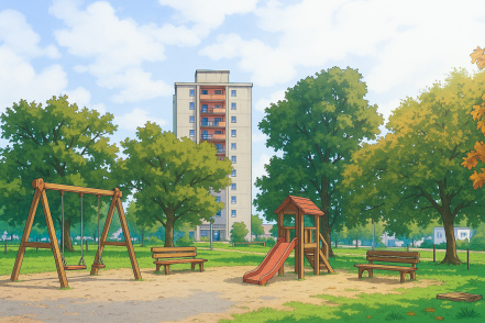 Image d'illustration pour : N°5 - Aménager les extérieurs de la Maison municipale de Raba