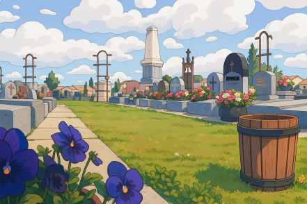 Image d'illustration pour : N°10 - Embellir le cimetière